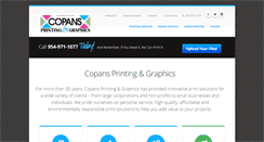 Desktop Screenshot of copansprinting.com